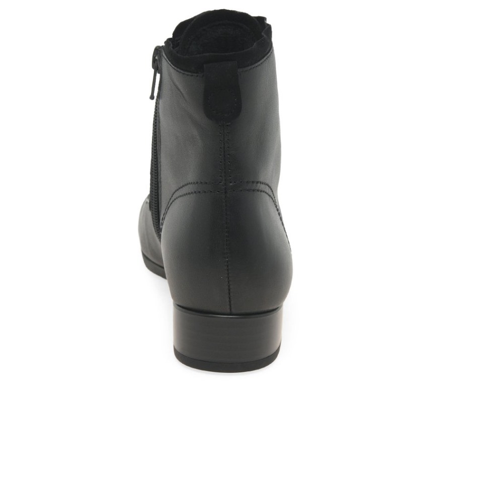 Gabour | Exclusif Bateau Bottines Femme Noir